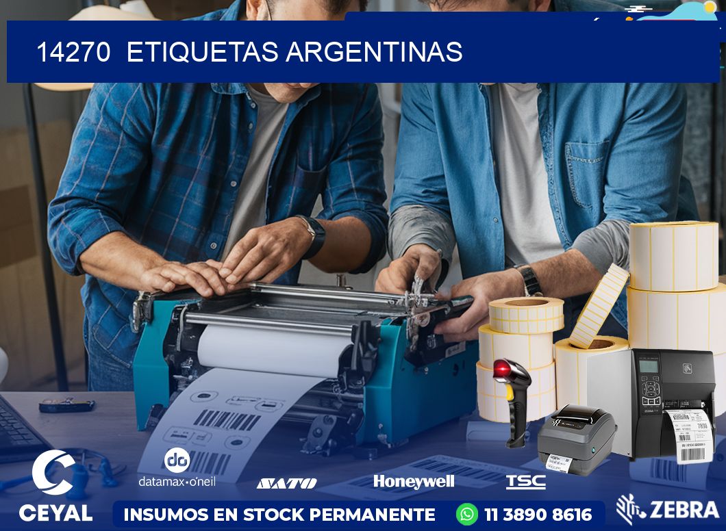 14270  ETIQUETAS ARGENTINAS