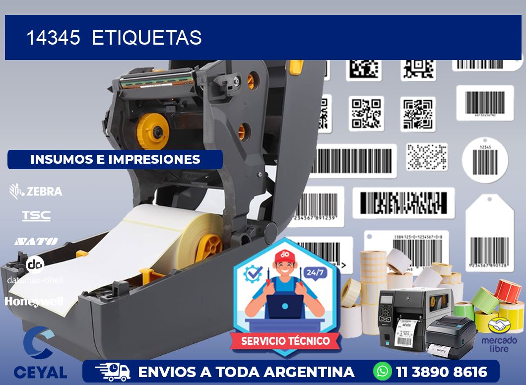 14345  ETIQUETAS