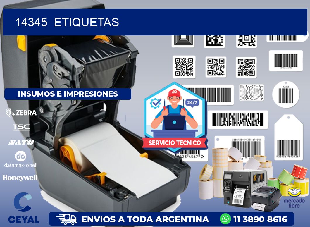 14345  ETIQUETAS