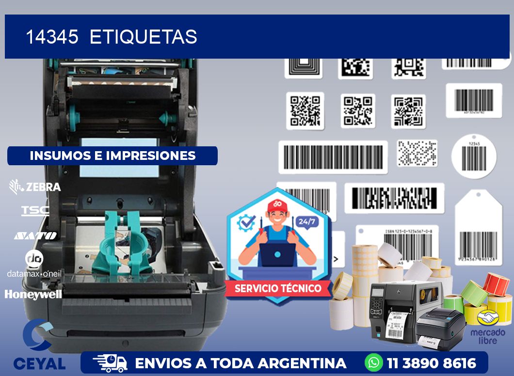14345  ETIQUETAS