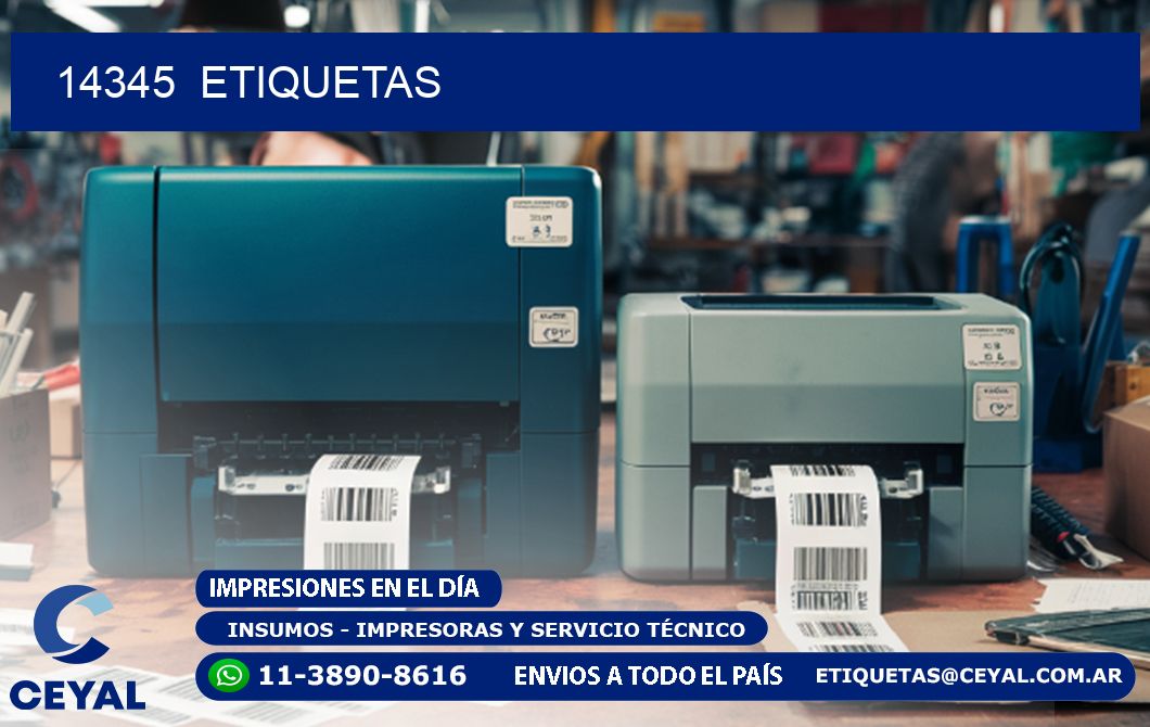 14345  ETIQUETAS