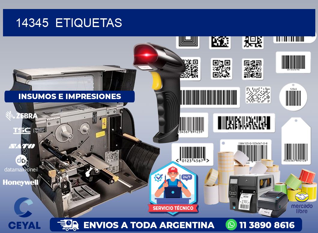 14345  ETIQUETAS