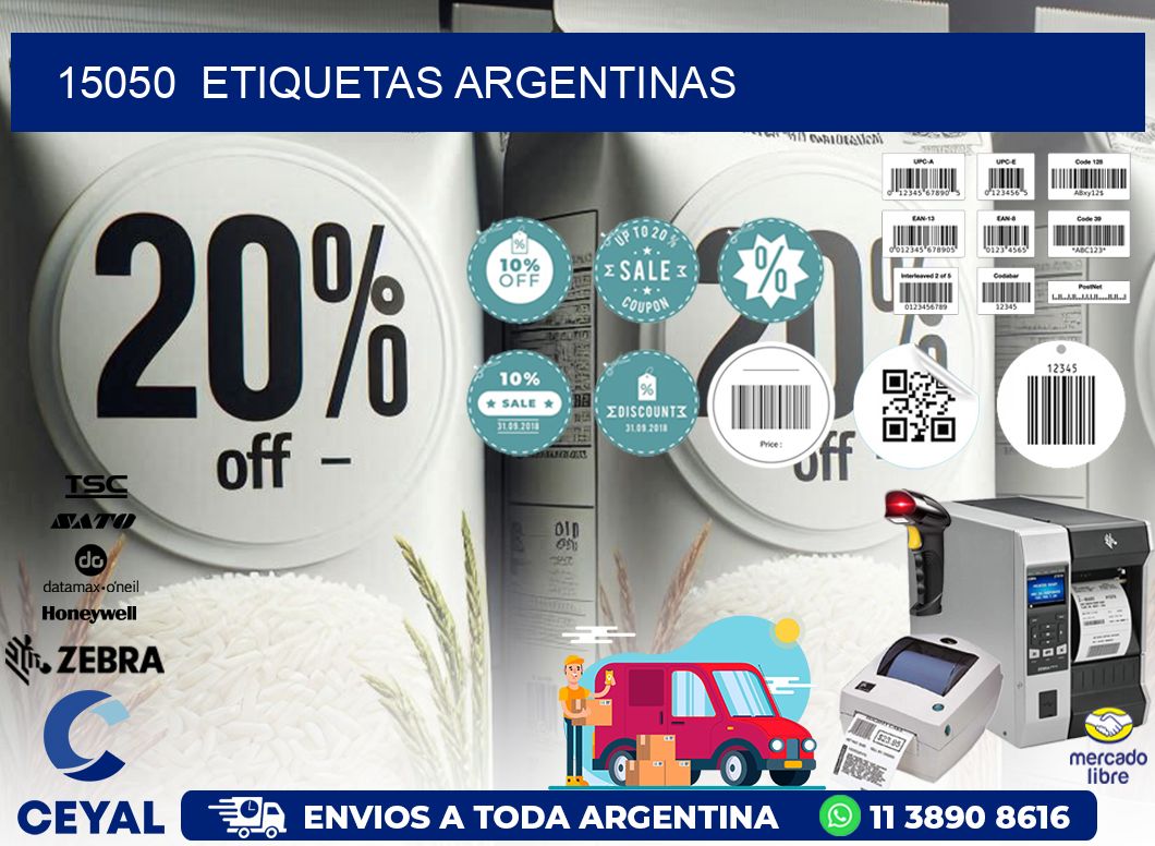 15050  ETIQUETAS ARGENTINAS
