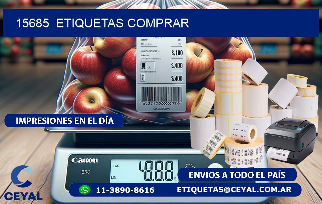 15685  ETIQUETAS COMPRAR