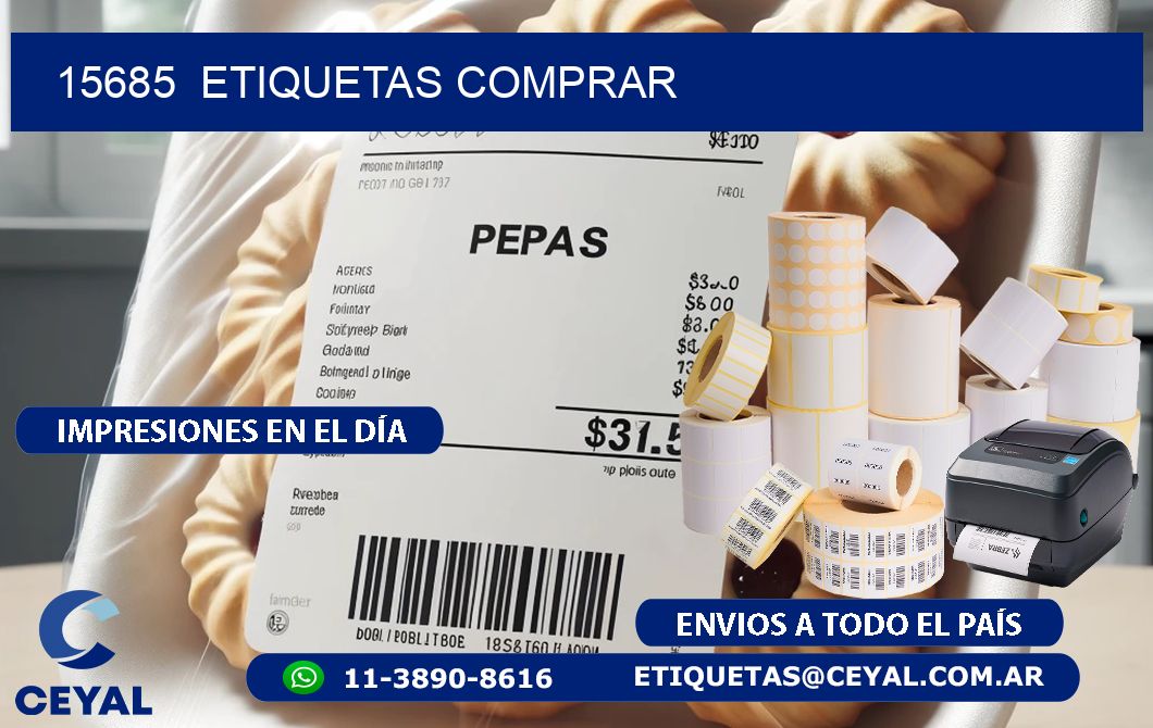 15685  ETIQUETAS COMPRAR