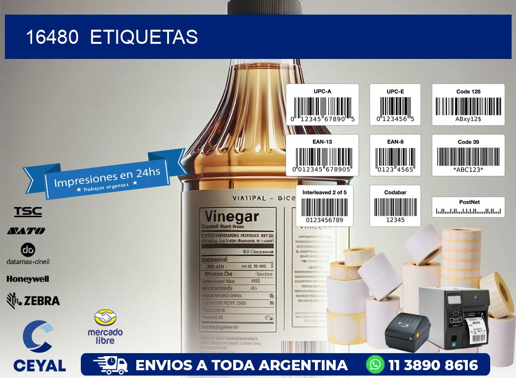 16480  ETIQUETAS