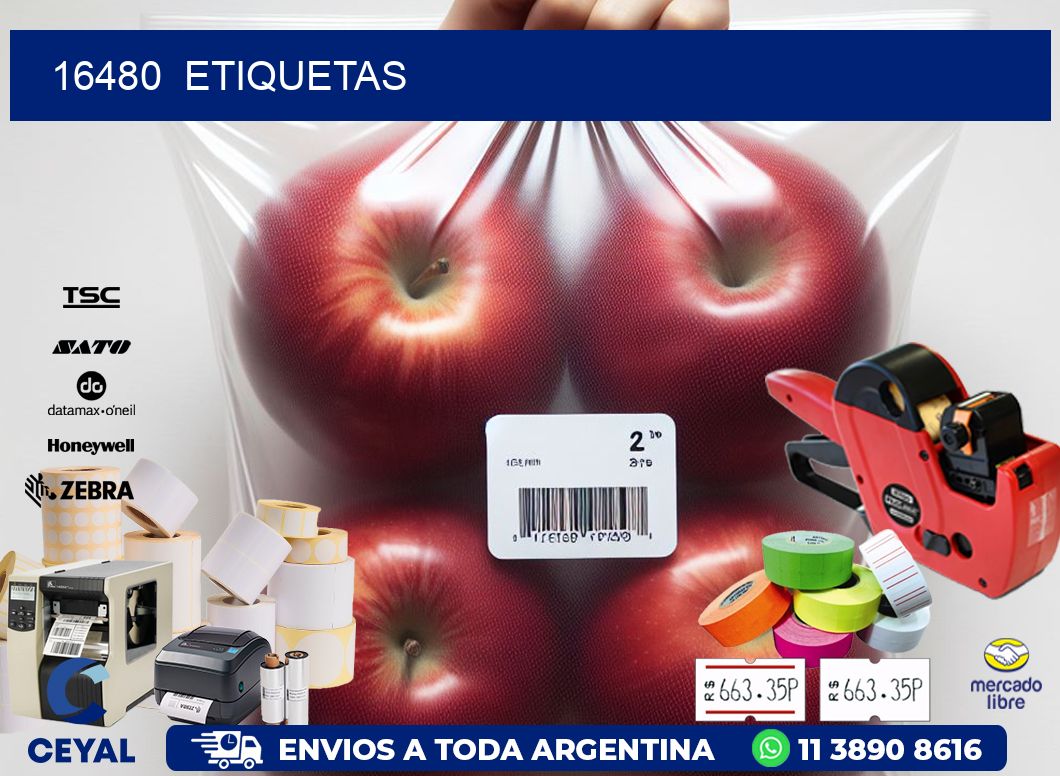 16480  ETIQUETAS