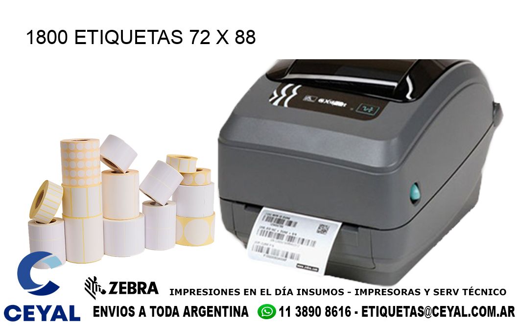 1800 ETIQUETAS 72 x 88