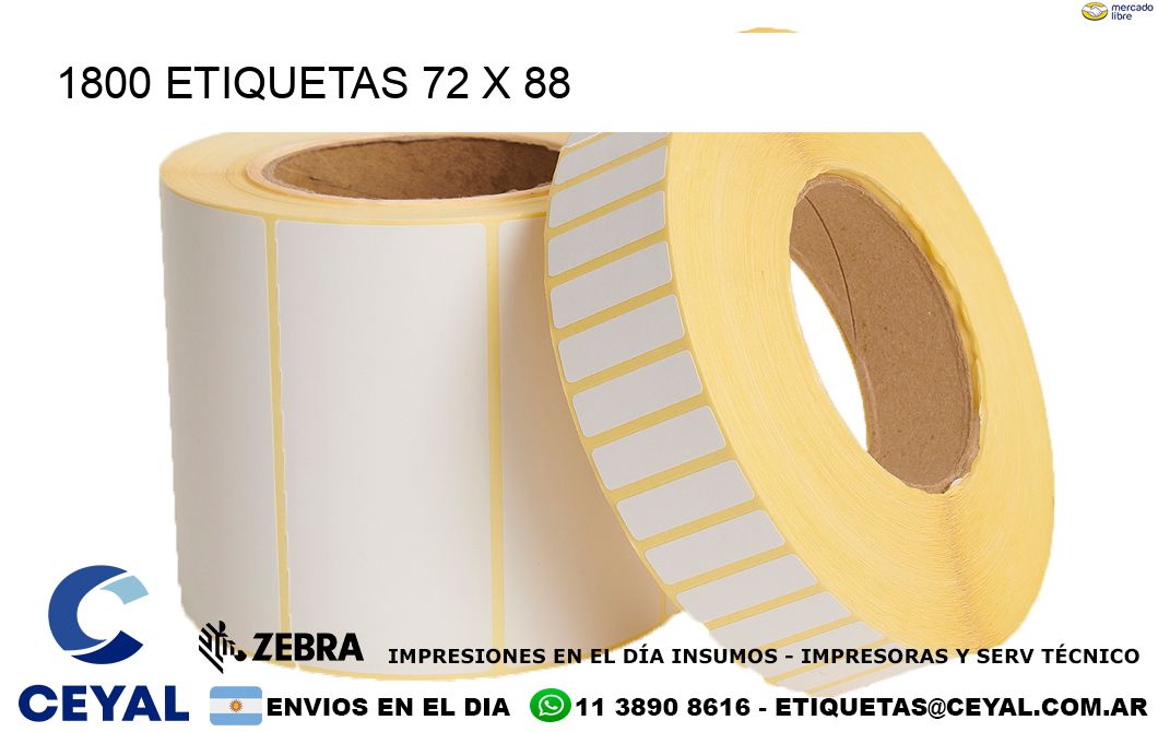 1800 ETIQUETAS 72 x 88
