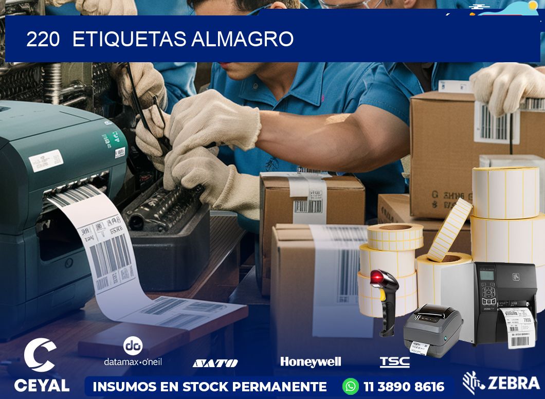 220  ETIQUETAS ALMAGRO