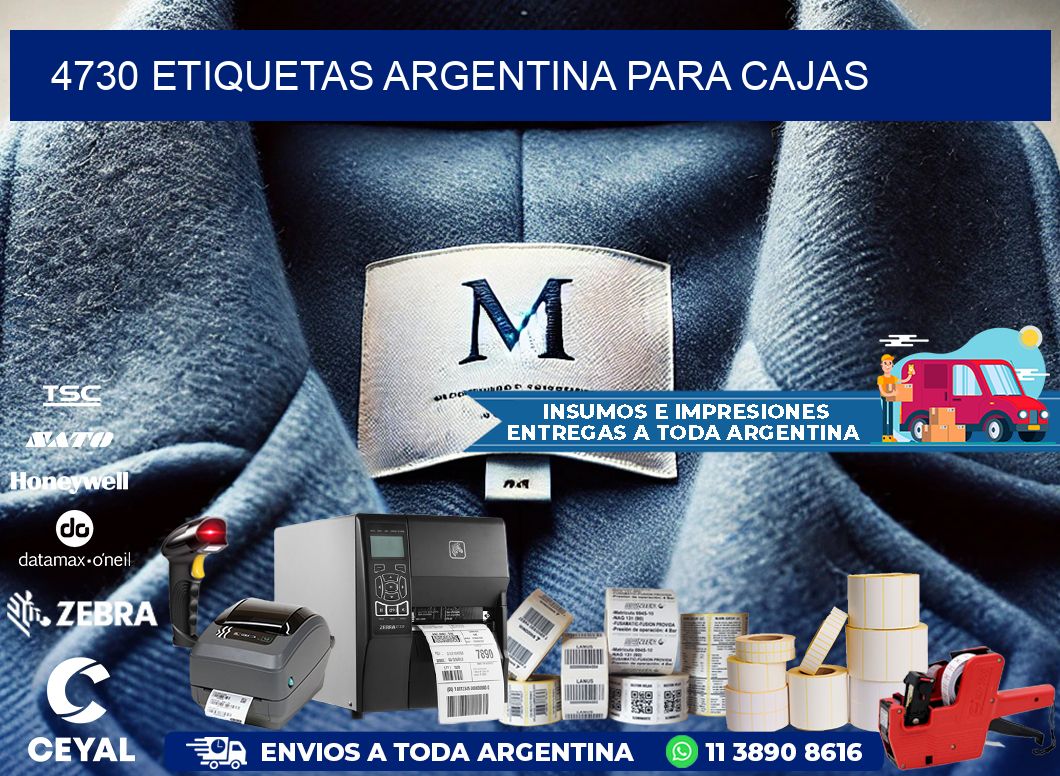 4730 ETIQUETAS ARGENTINA PARA CAJAS