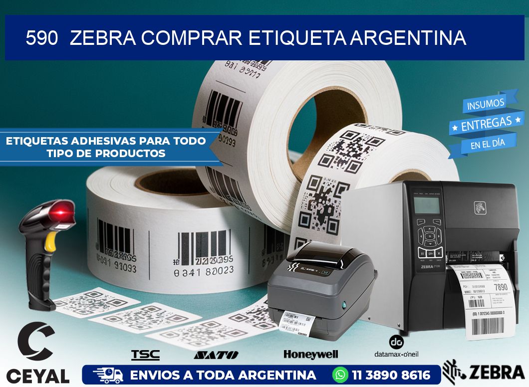 590  ZEBRA COMPRAR ETIQUETA ARGENTINA
