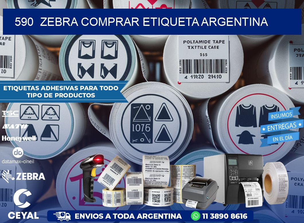 590  ZEBRA COMPRAR ETIQUETA ARGENTINA
