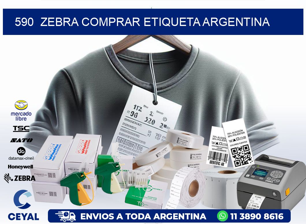 590  ZEBRA COMPRAR ETIQUETA ARGENTINA