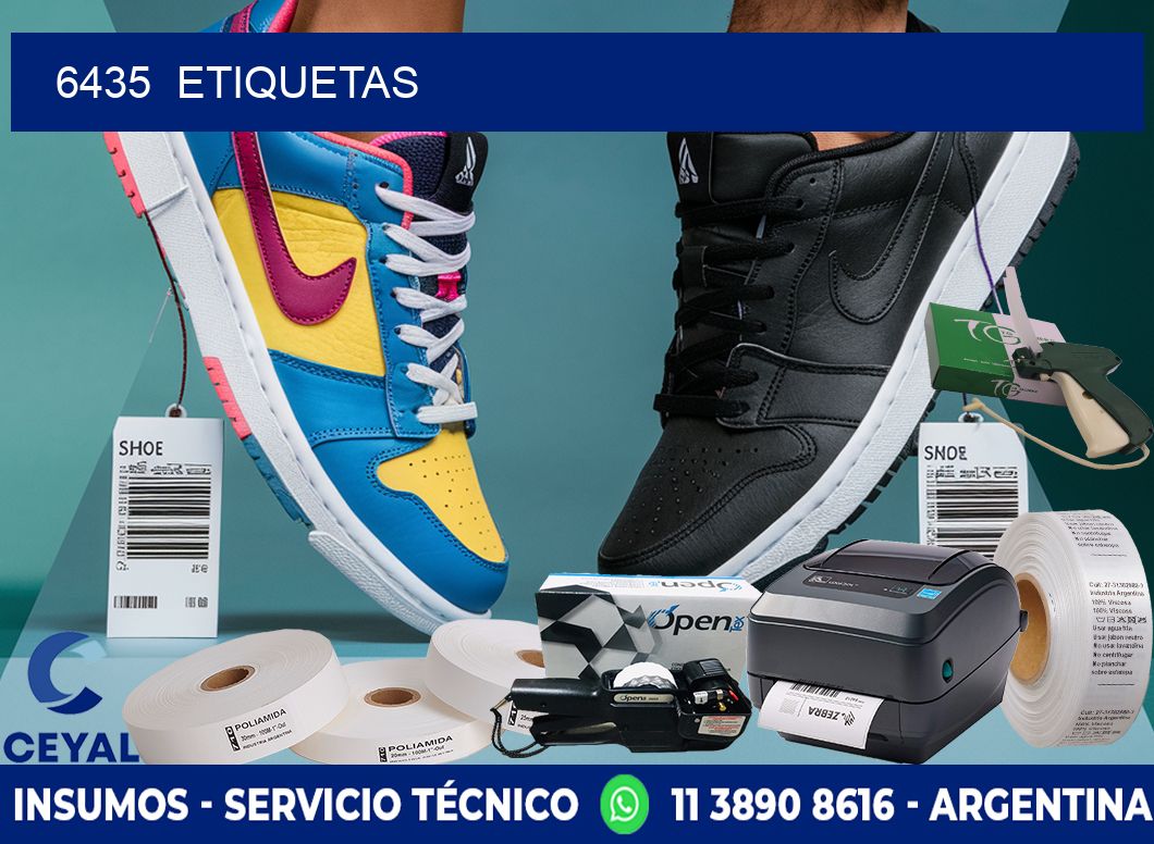 6435  ETIQUETAS