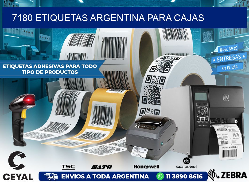 7180 ETIQUETAS ARGENTINA PARA CAJAS