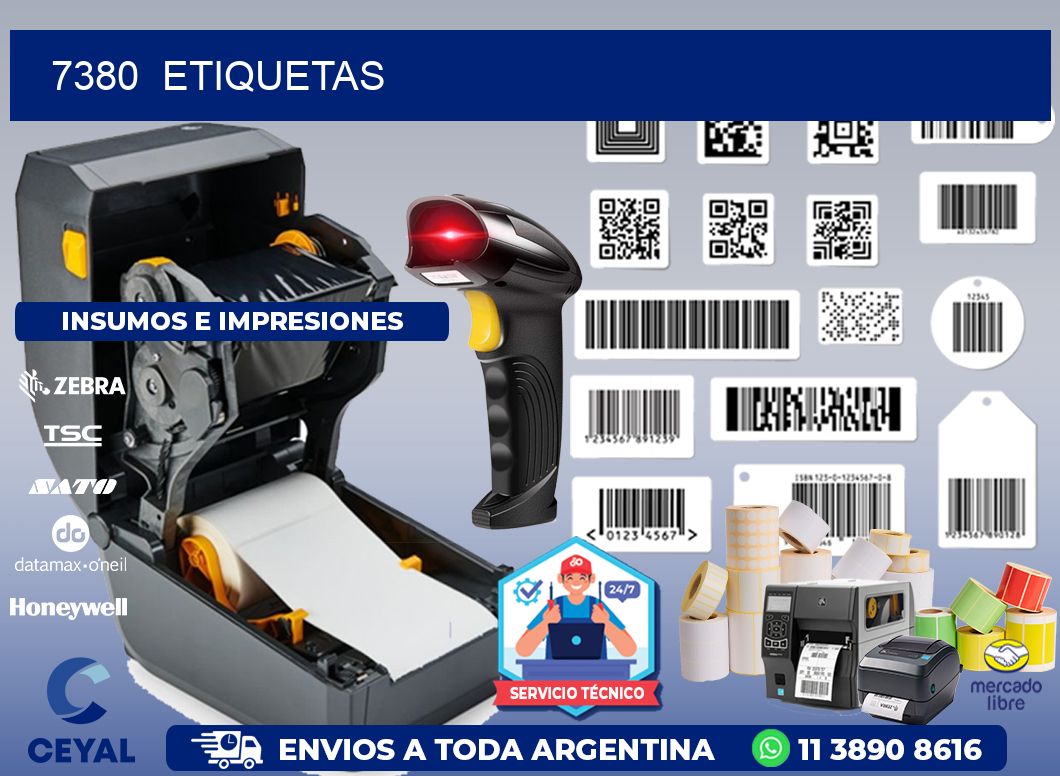 7380  ETIQUETAS