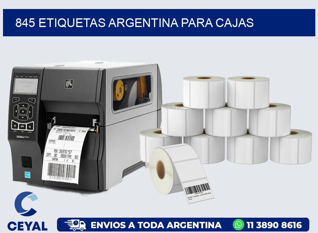 845 ETIQUETAS ARGENTINA PARA CAJAS