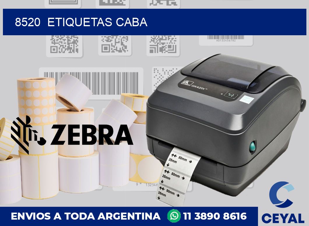 8520  ETIQUETAS CABA