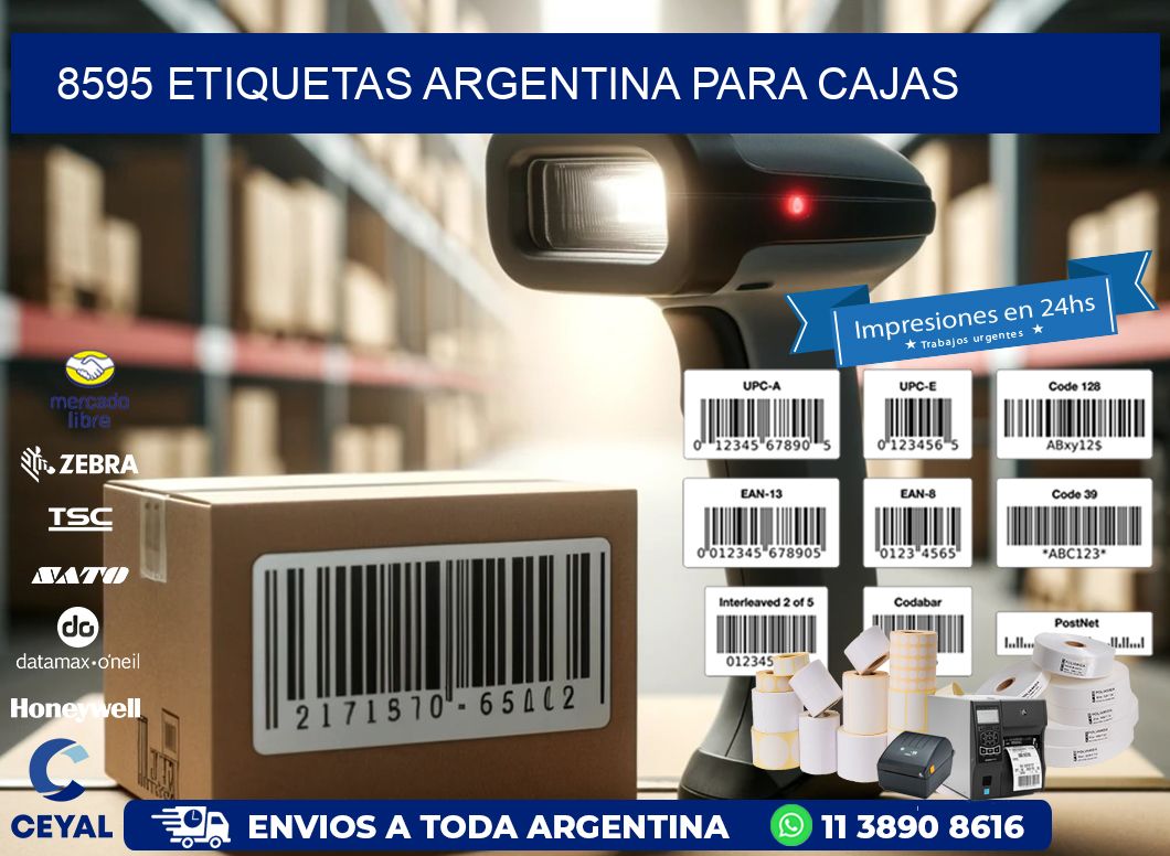 8595 ETIQUETAS ARGENTINA PARA CAJAS