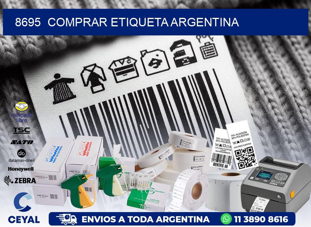 8695  COMPRAR ETIQUETA ARGENTINA