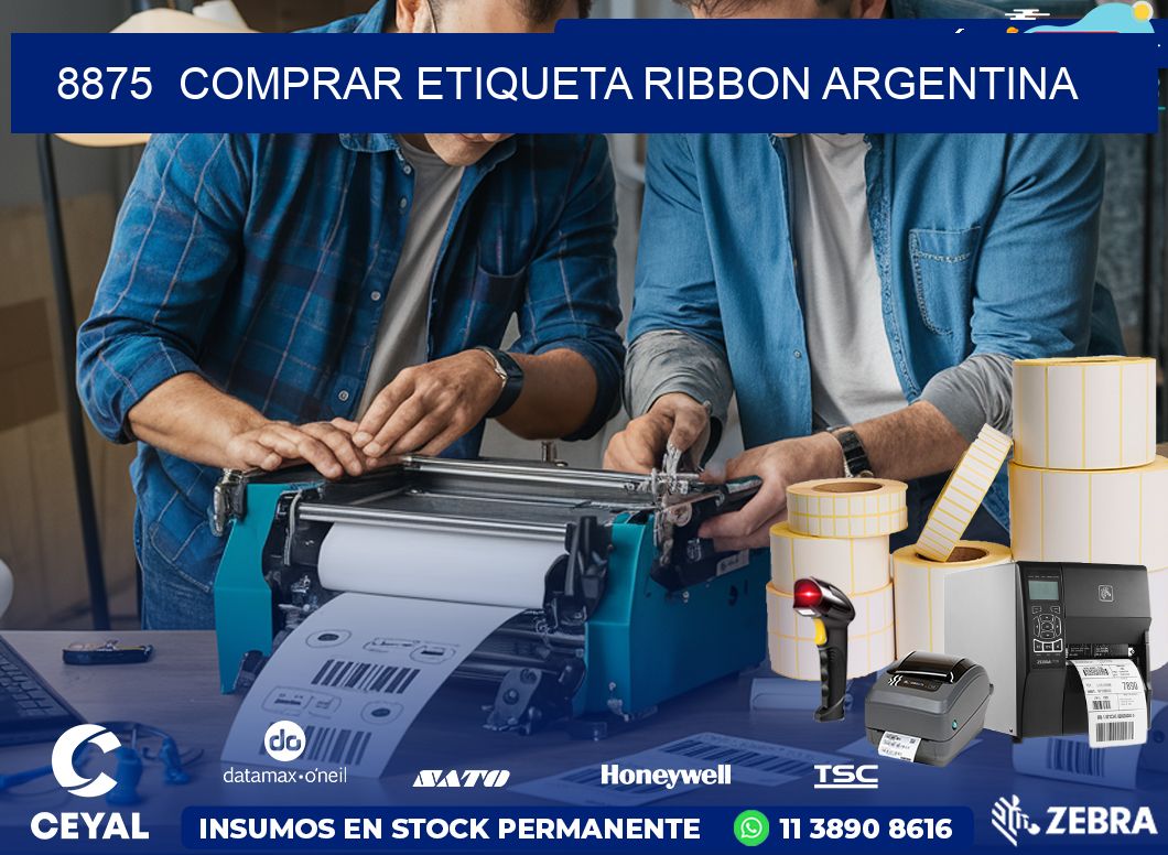 8875  COMPRAR ETIQUETA RIBBON ARGENTINA