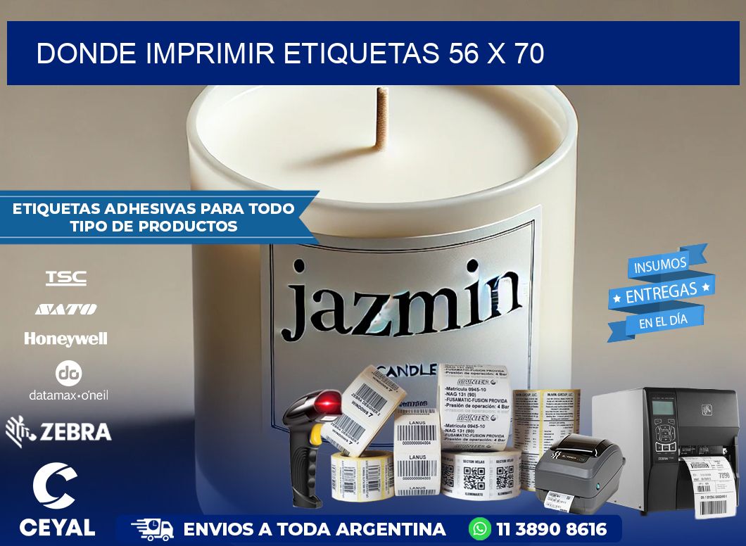 DONDE IMPRIMIR ETIQUETAS 56 x 70