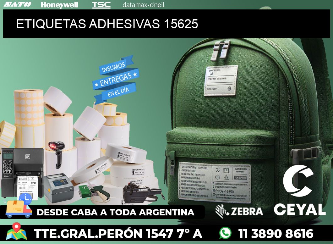 ETIQUETAS ADHESIVAS 15625
