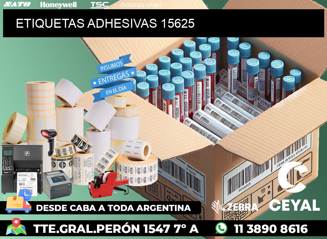ETIQUETAS ADHESIVAS 15625