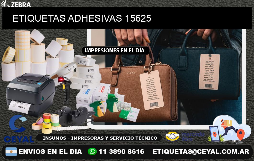 ETIQUETAS ADHESIVAS 15625