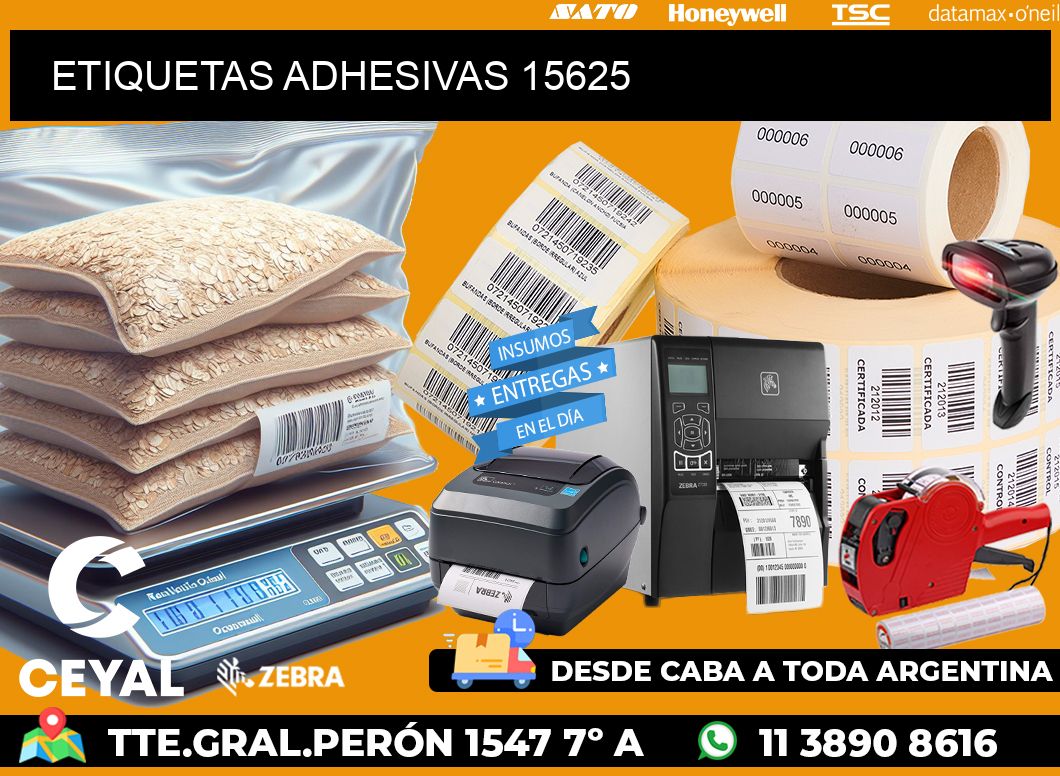 ETIQUETAS ADHESIVAS 15625