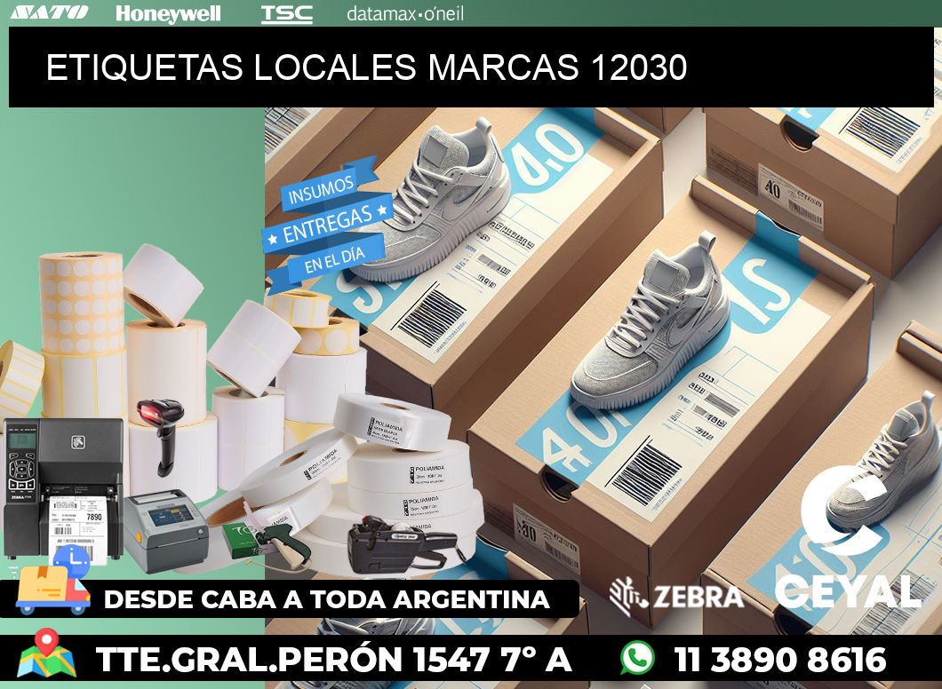 ETIQUETAS LOCALES MARCAS 12030