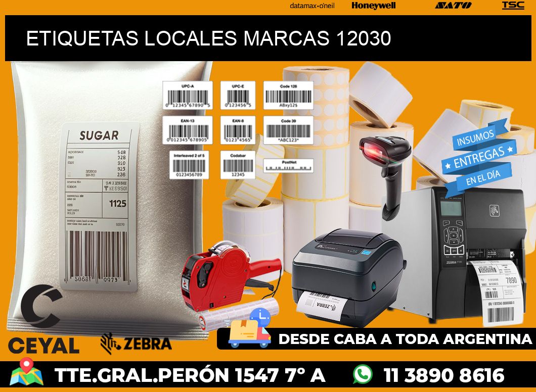 ETIQUETAS LOCALES MARCAS 12030