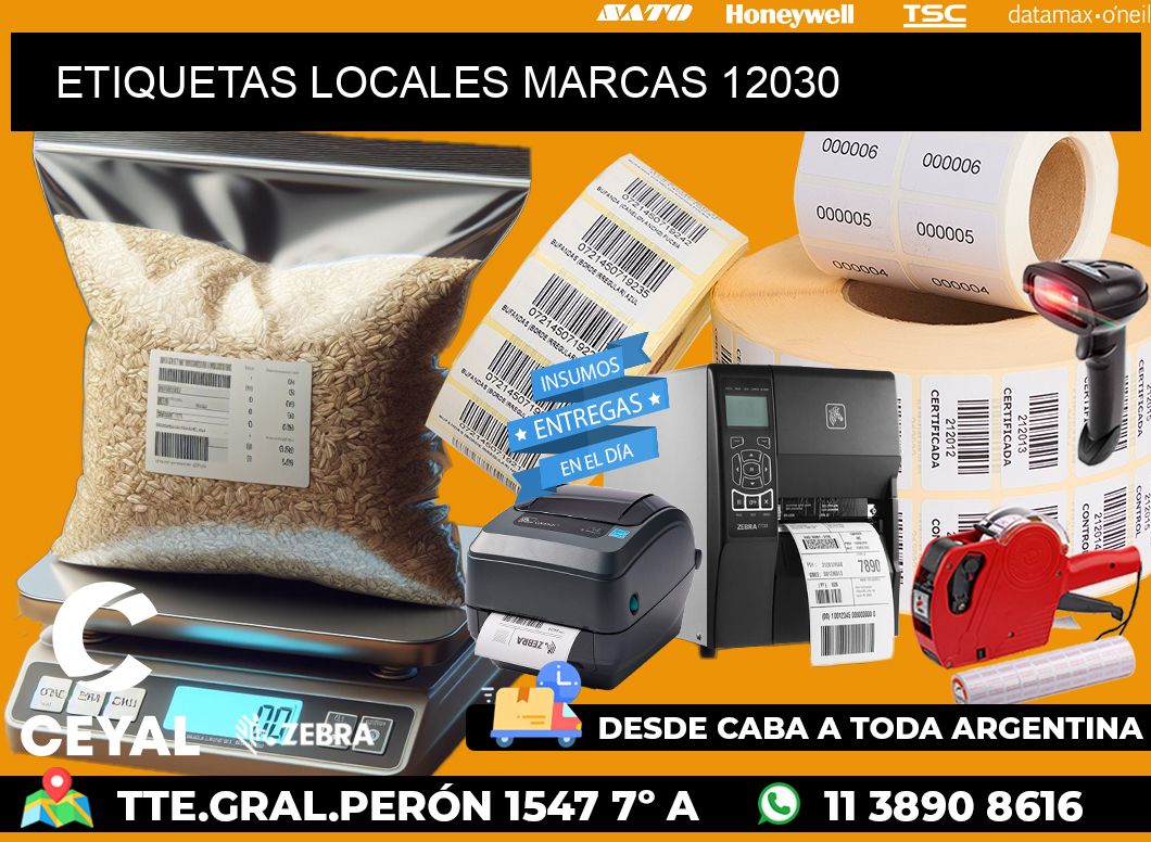 ETIQUETAS LOCALES MARCAS 12030