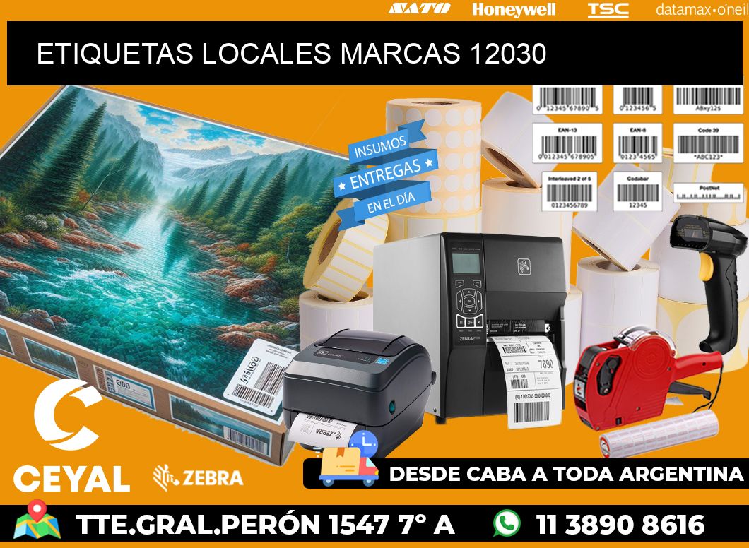 ETIQUETAS LOCALES MARCAS 12030