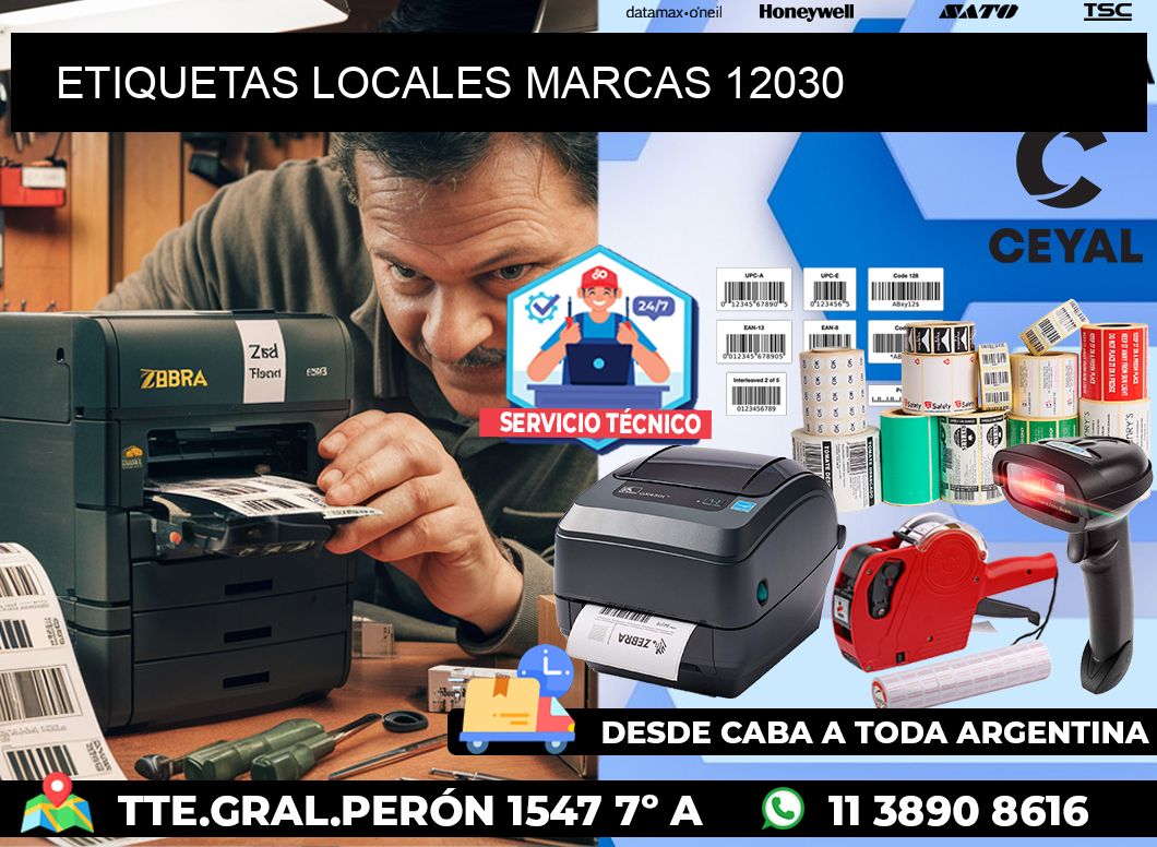 ETIQUETAS LOCALES MARCAS 12030