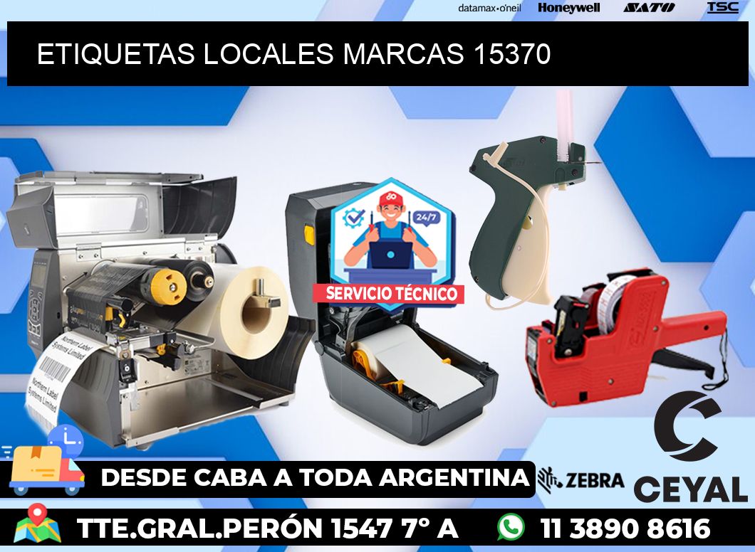 ETIQUETAS LOCALES MARCAS 15370