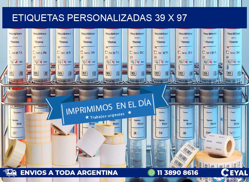 ETIQUETAS PERSONALIZADAS 39 x 97