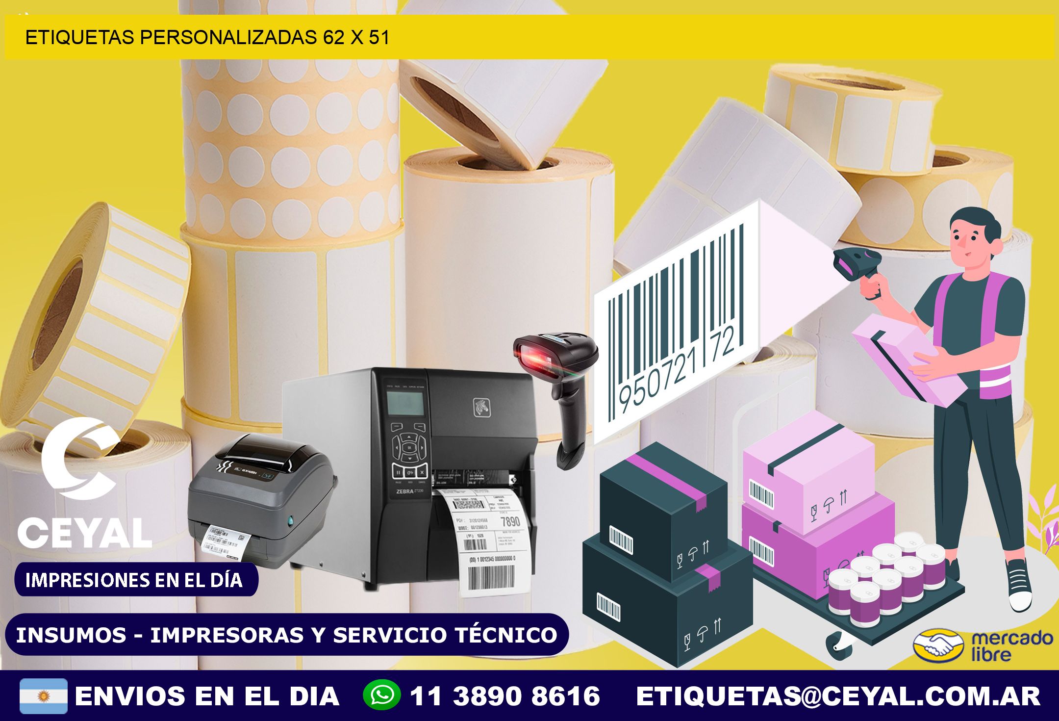 ETIQUETAS PERSONALIZADAS 62 x 51