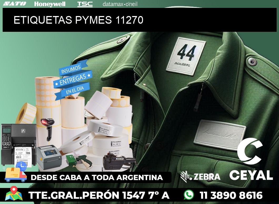 ETIQUETAS PYMES 11270