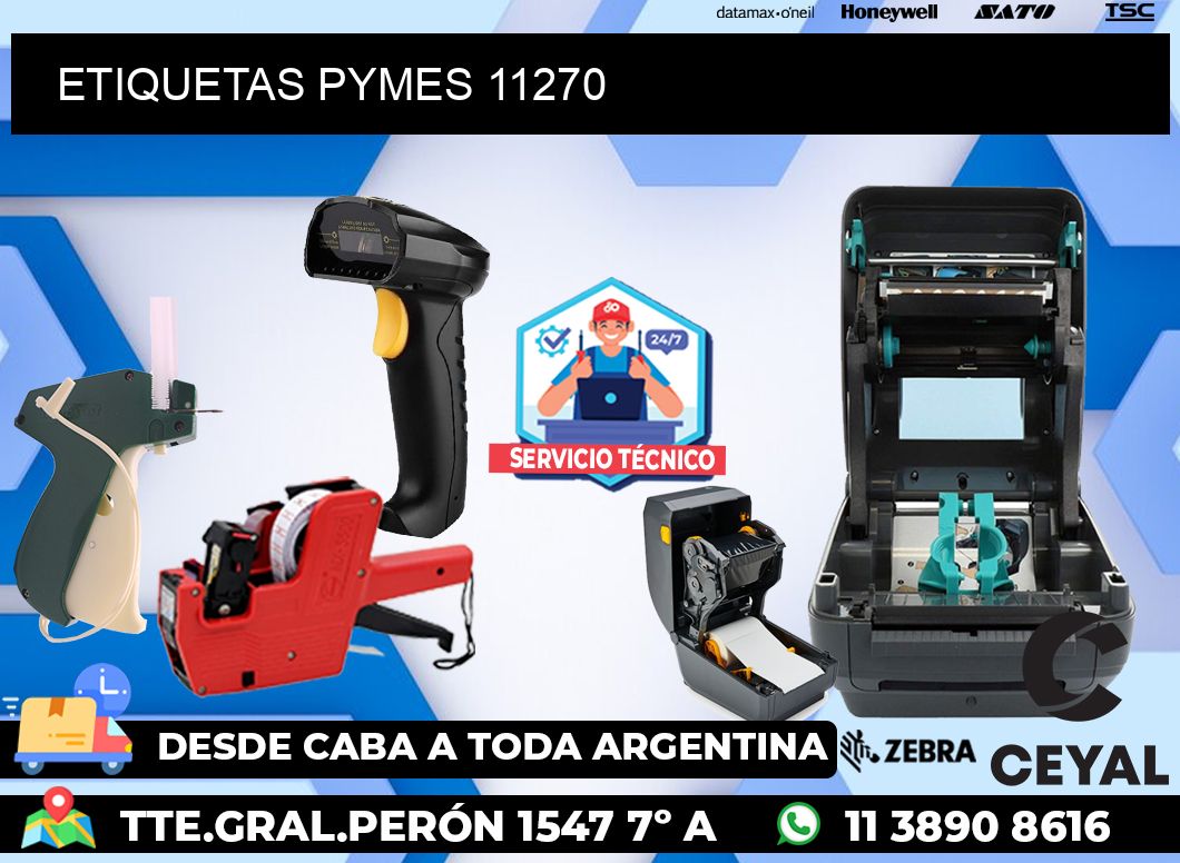 ETIQUETAS PYMES 11270