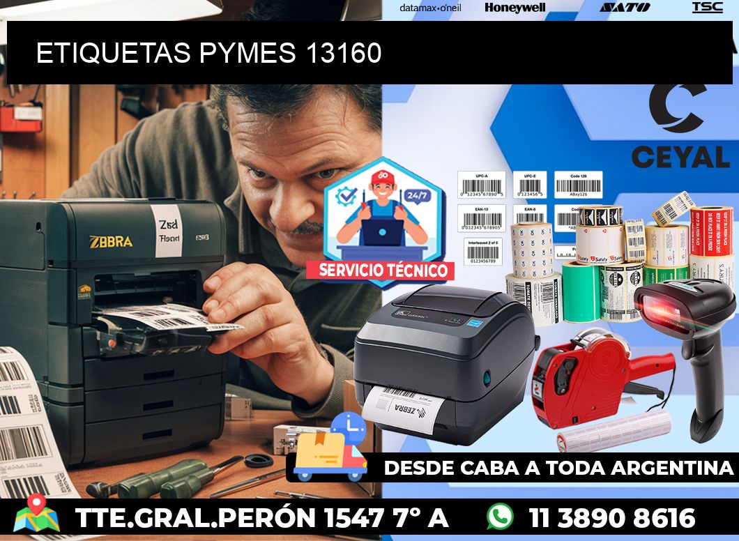 ETIQUETAS PYMES 13160