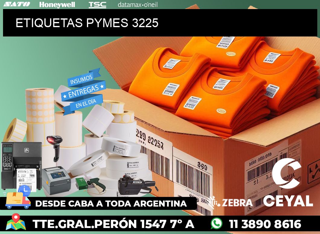 ETIQUETAS PYMES 3225