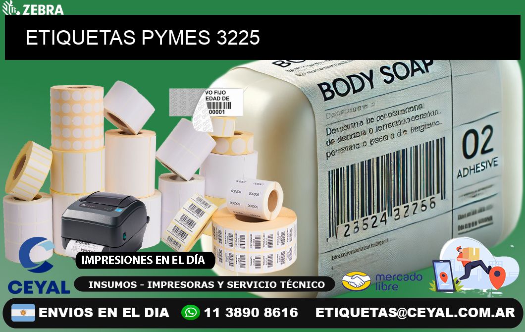 ETIQUETAS PYMES 3225