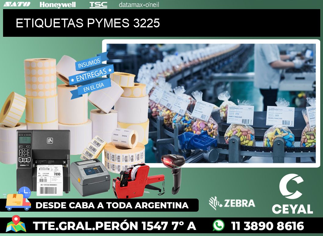ETIQUETAS PYMES 3225