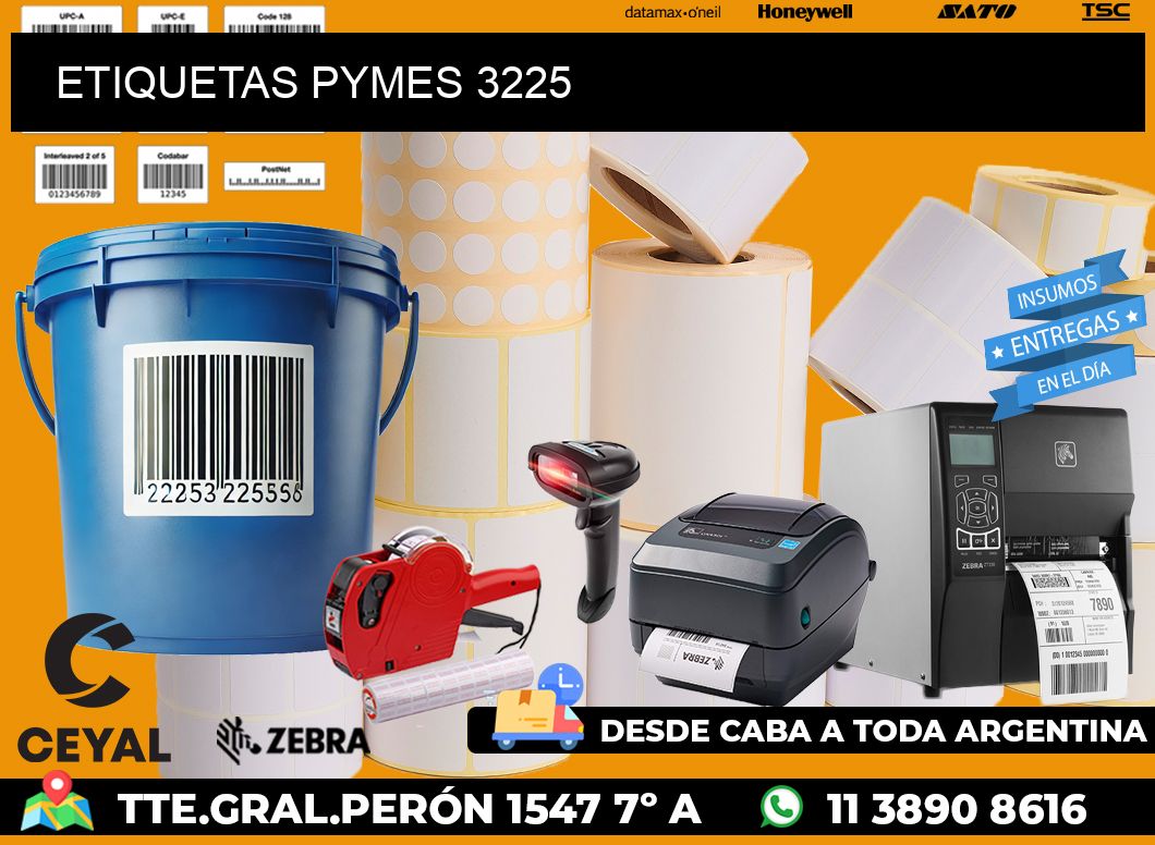 ETIQUETAS PYMES 3225