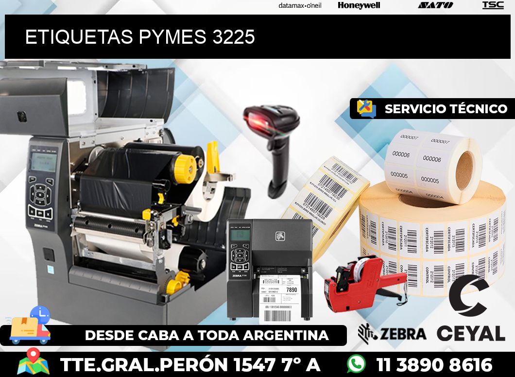 ETIQUETAS PYMES 3225