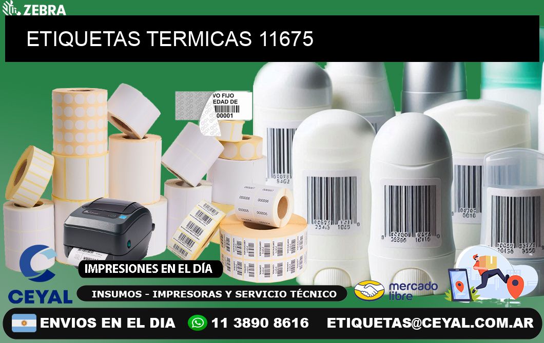 ETIQUETAS TERMICAS 11675