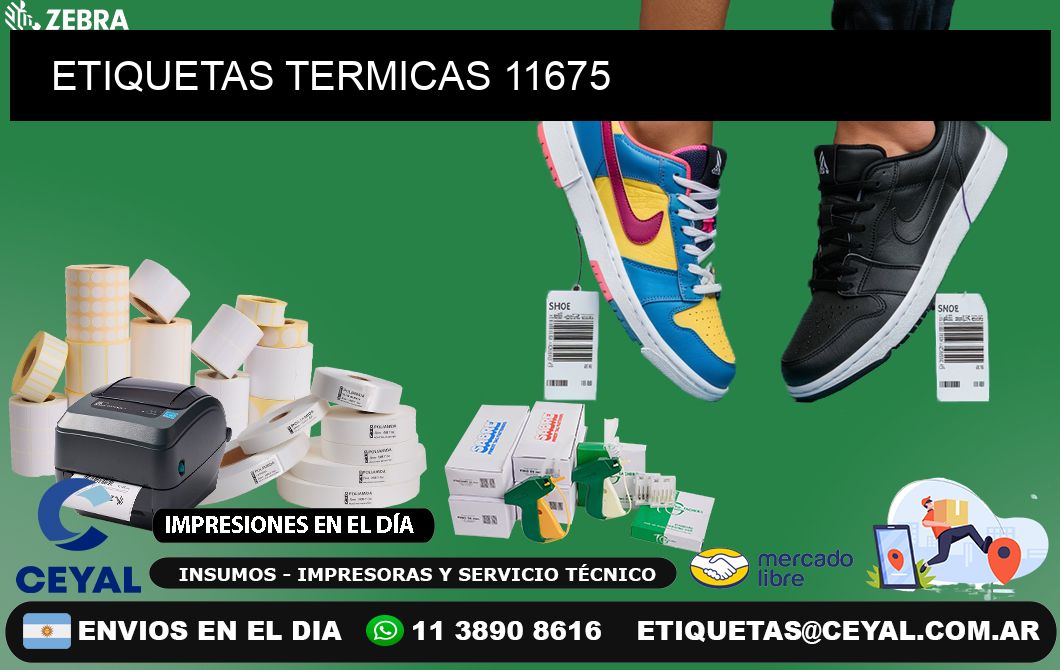ETIQUETAS TERMICAS 11675
