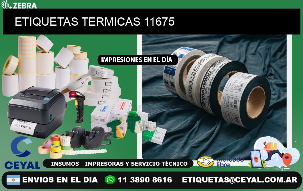 ETIQUETAS TERMICAS 11675